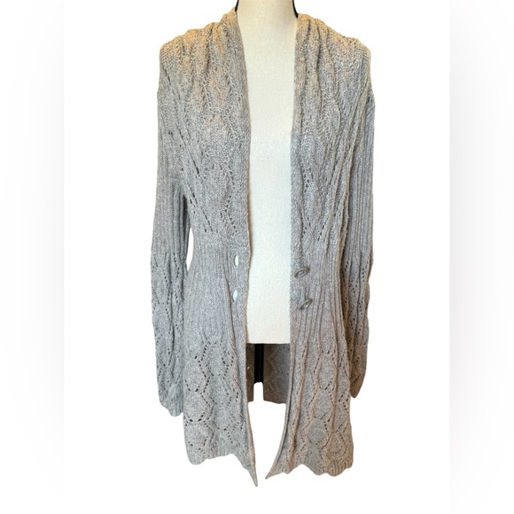 Apt. 9 Duster Sweater Size L - Picture 2 of 4